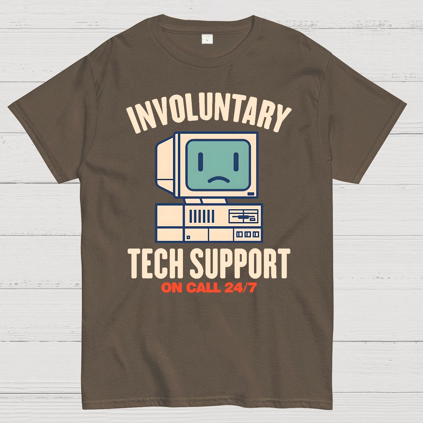 Involuntary Tech Support Geek T-Shirt