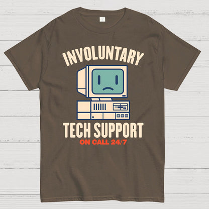 Involuntary Tech Support Geek T-Shirt