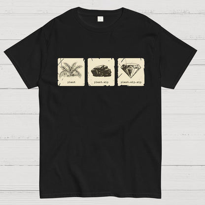 Internet Funny Plant.zip.zip Geek T-Shirt