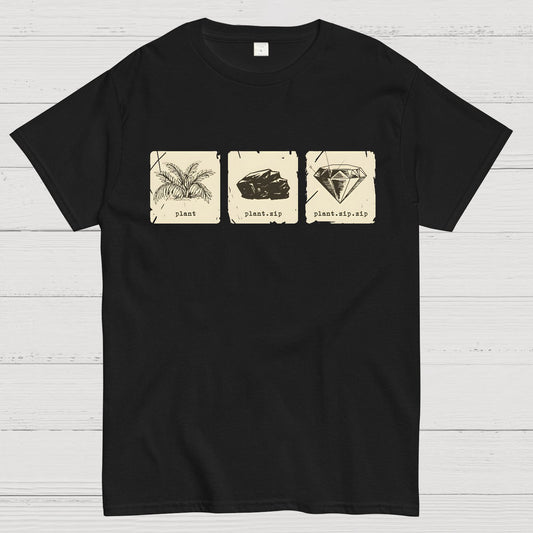 Internet Funny Plant.zip.zip Geek T-Shirt