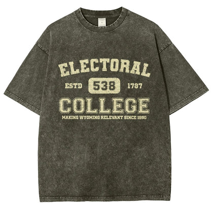 The Electoral College Vintage Distressed T-shirt