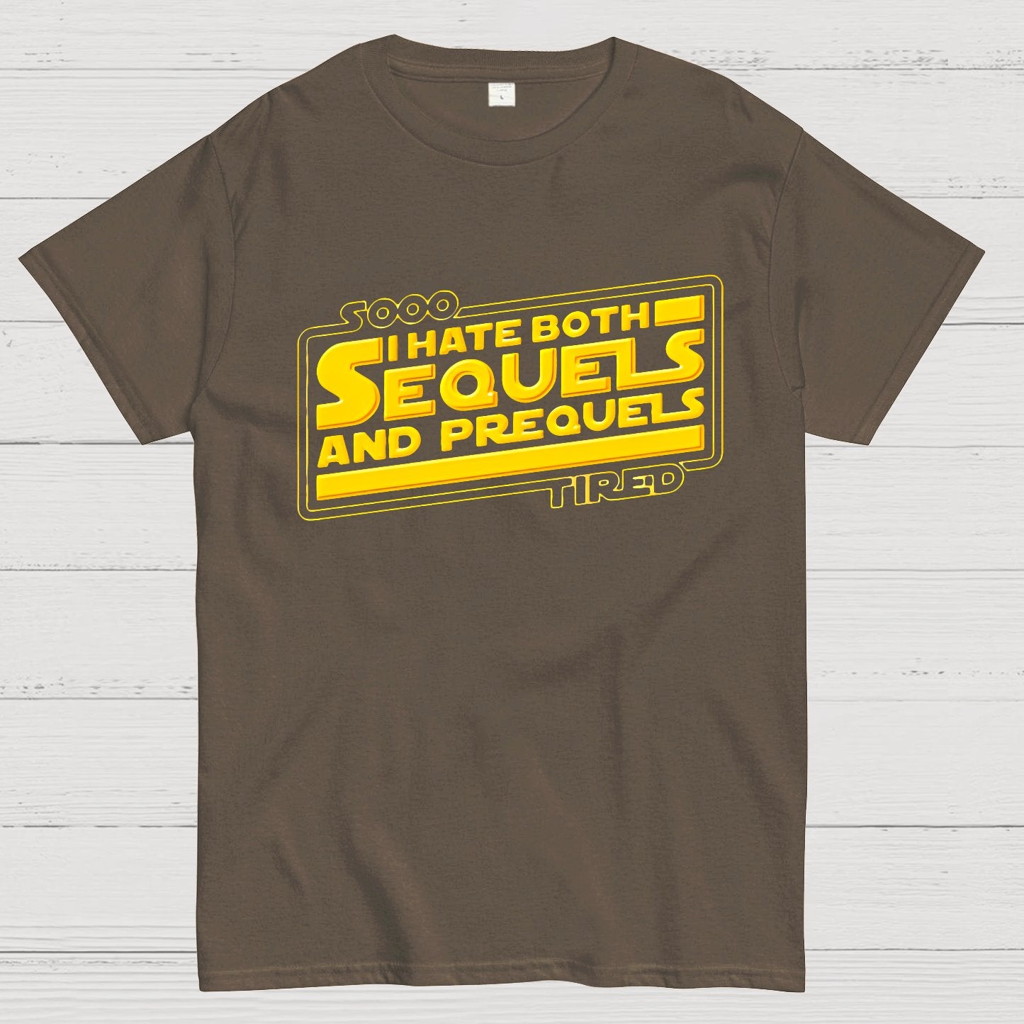 I Hate Sequels Geek T-Shirt