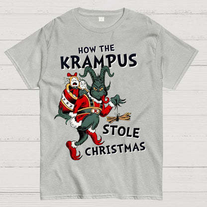 How The Krampus Stole Christmas Geek T-Shirt