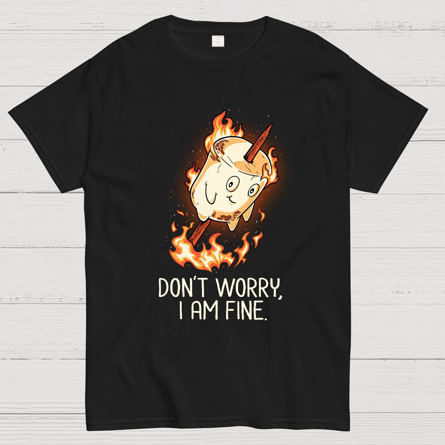 Don't Worry I Am Fine Geek T-Shirt