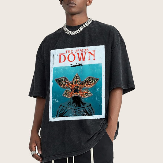 The Mysterious Realm Vintage Distressed T-shirt