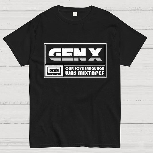 Gen X – Cassette Lover Geek T-Shirt
