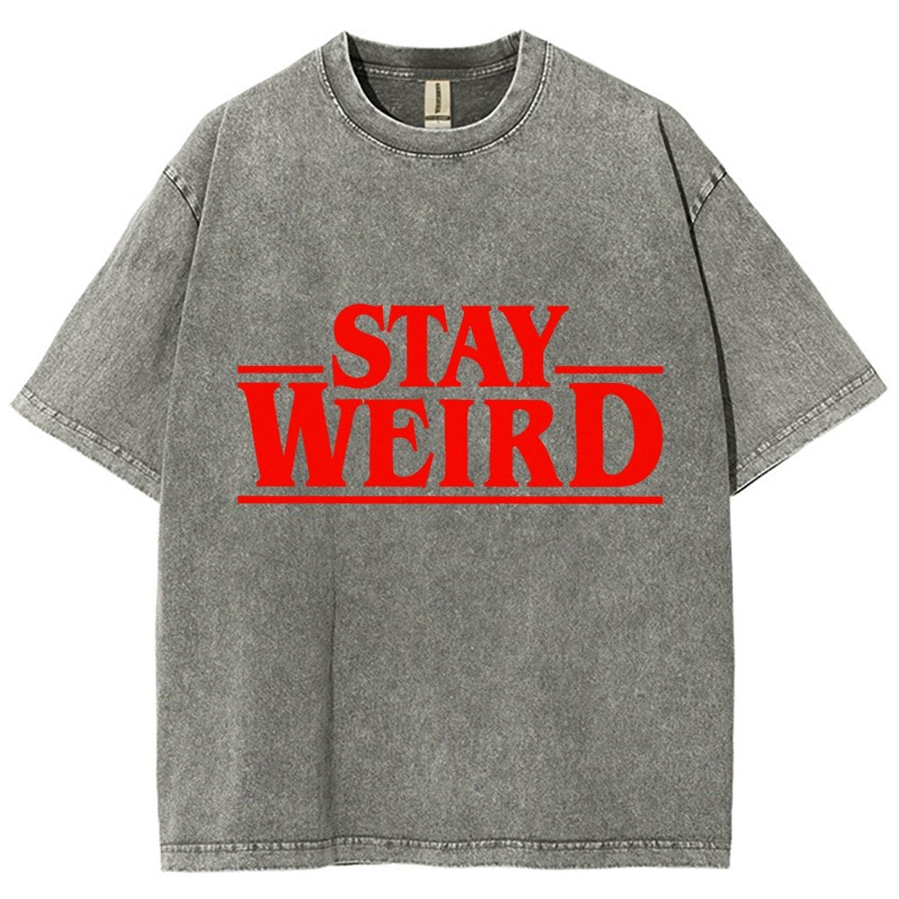 Strange Weird Vintage Distressed T-shirt