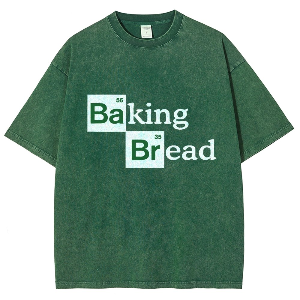 Baking Bread Vintage Distressed T-shirt