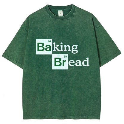 Baking Bread Vintage Distressed T-shirt