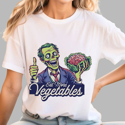 Eat More Vegetable Unisex Geek T-Shirt