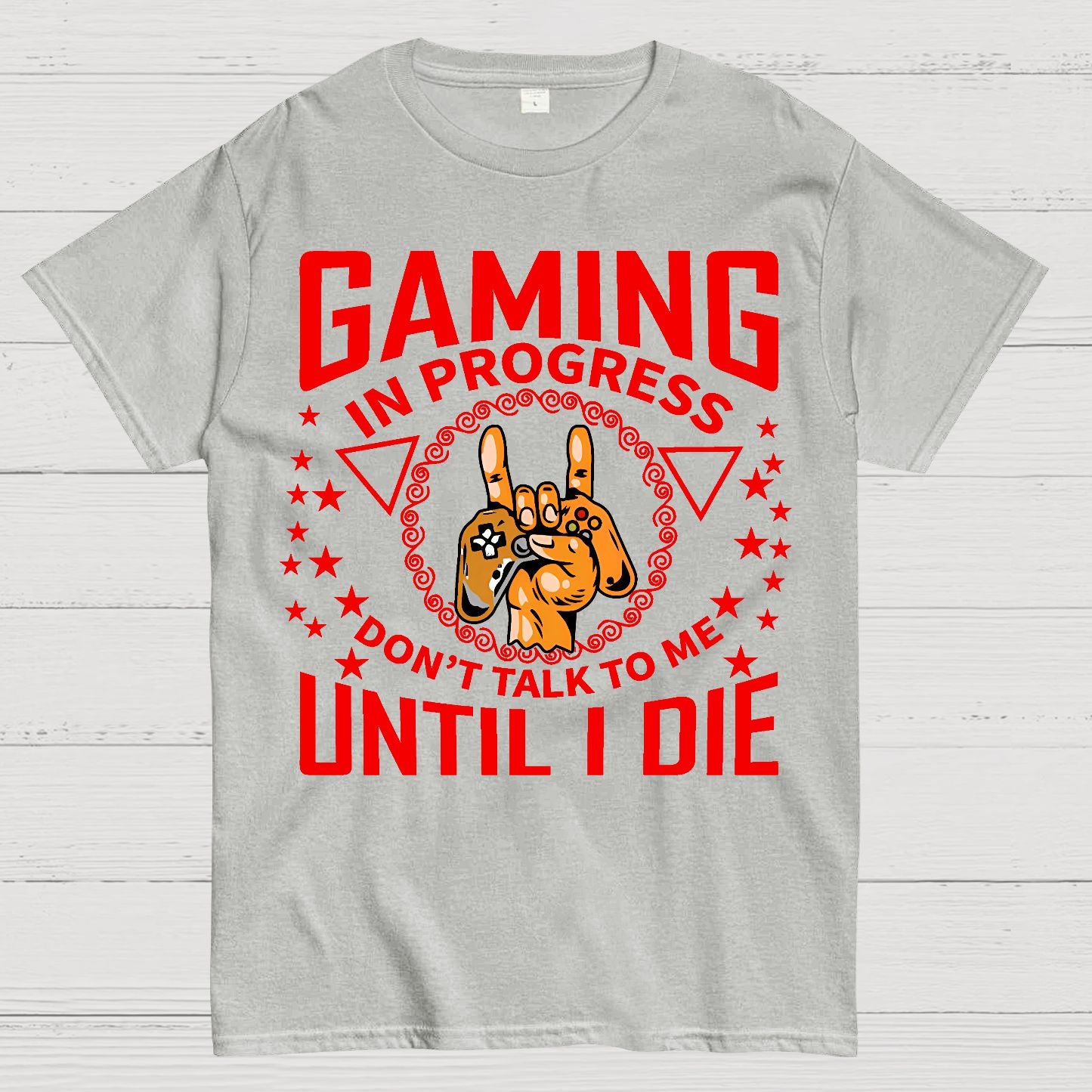 Don't talk to me while the game is going on Geek T-Shirt