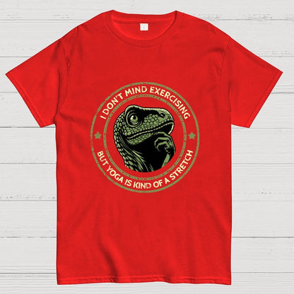 Yoga Is Kind Of A Stretch Geek T-Shirt