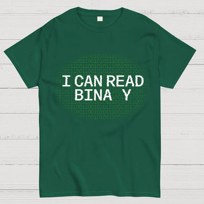 I Can Read Binary Geek T-Shirt