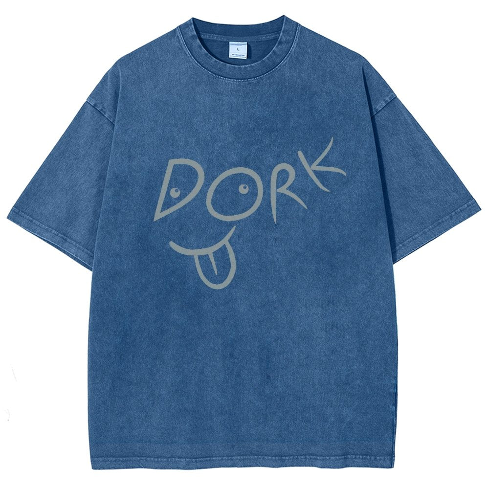 Go Dork Vintage Distressed T-shirt