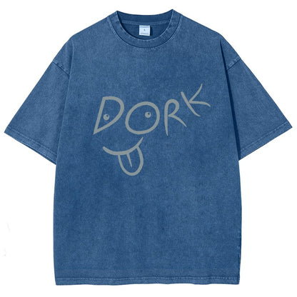 Go Dork Vintage Distressed T-shirt