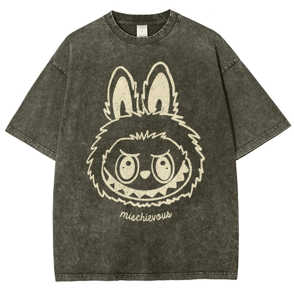 Le Boo Boo Vintage Distressed T-shirt