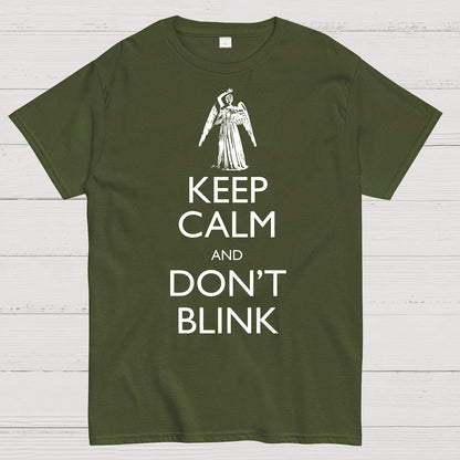 Keep Calm And Don't Blink Geek T-Shirt