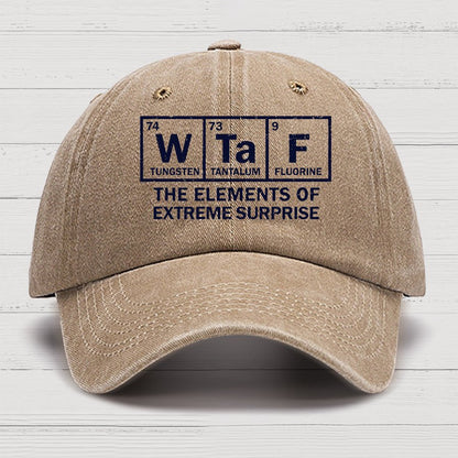 The Extreme Element of Surprise Cotton Hat
