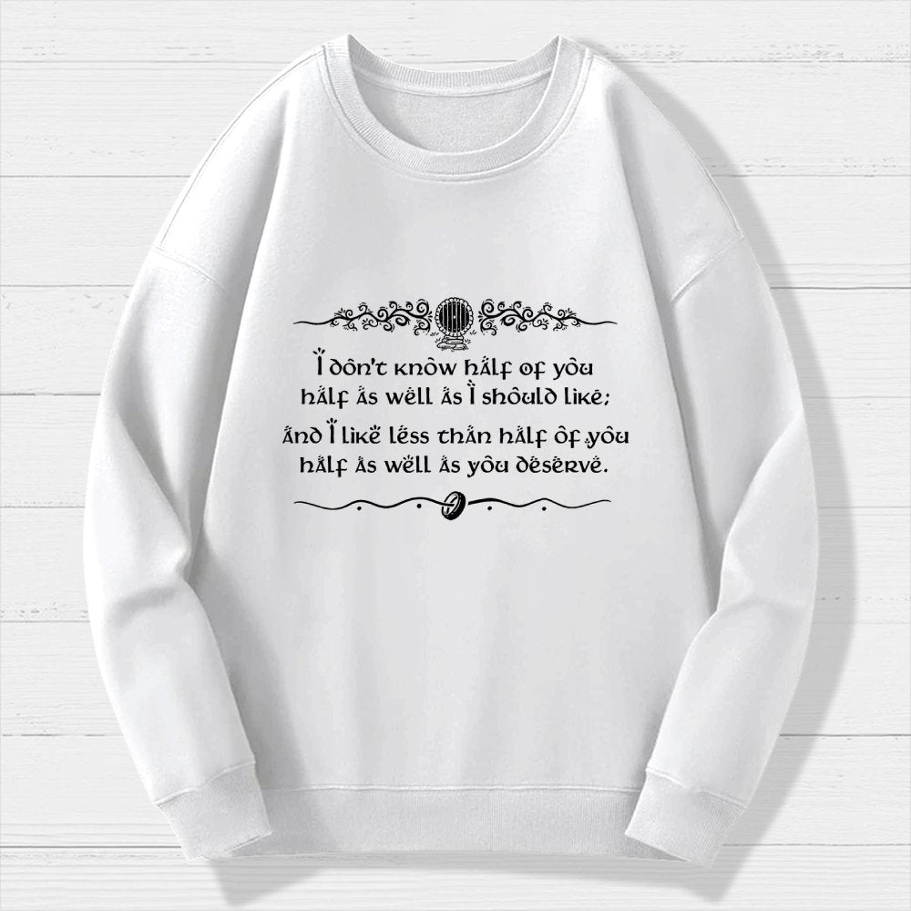 111th Birthday Geek Cotton Sweatshirt