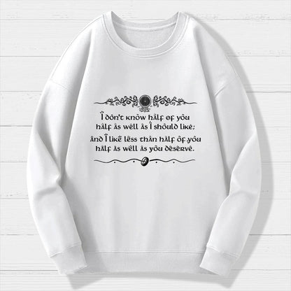 111th Birthday Geek Cotton Sweatshirt