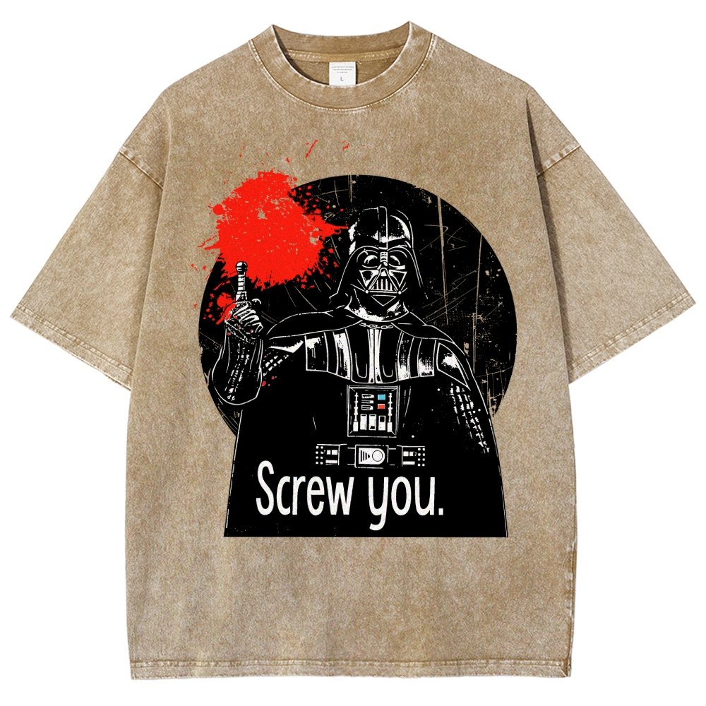 Screw you Vintage Distressed T-shirt