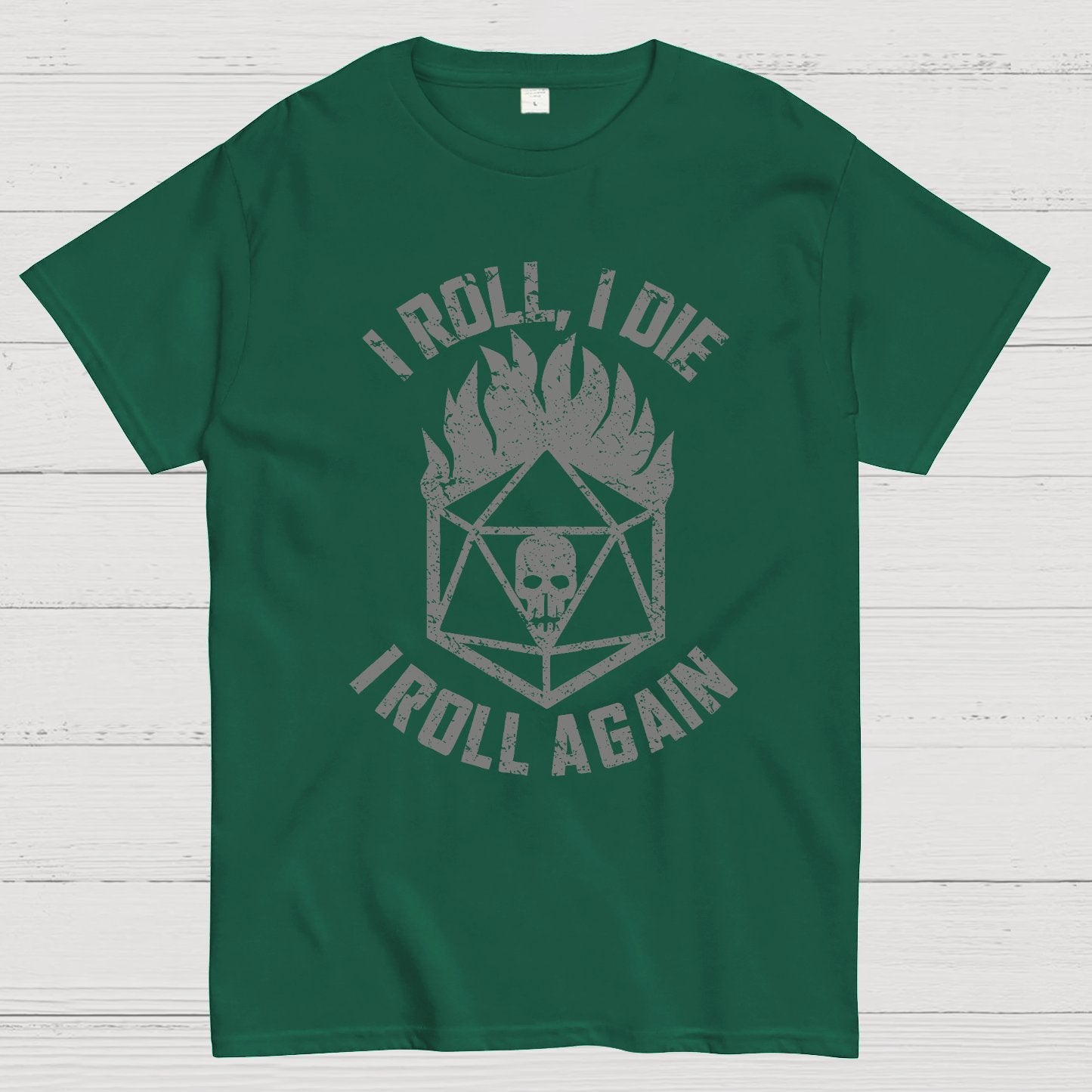 I Roll Again Geeky T-Shirt