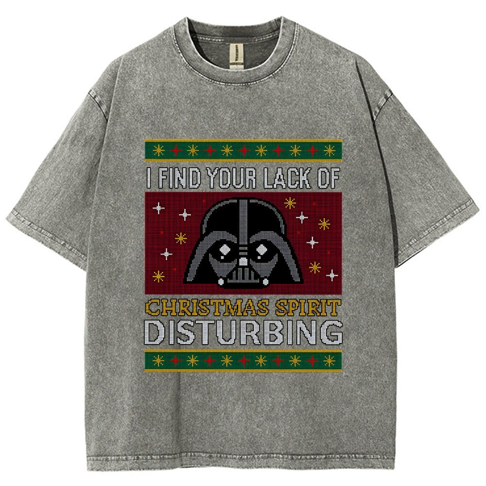 Lack of Christmas Spirit  Vintage Distressed T-shirt