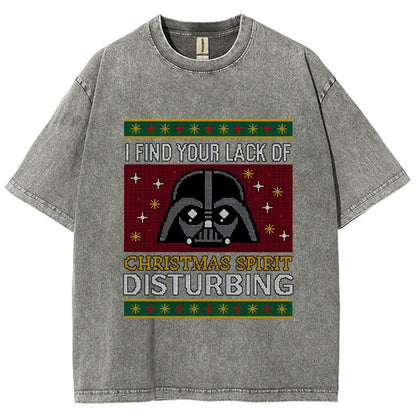 Lack of Christmas Spirit  Vintage Distressed T-shirt