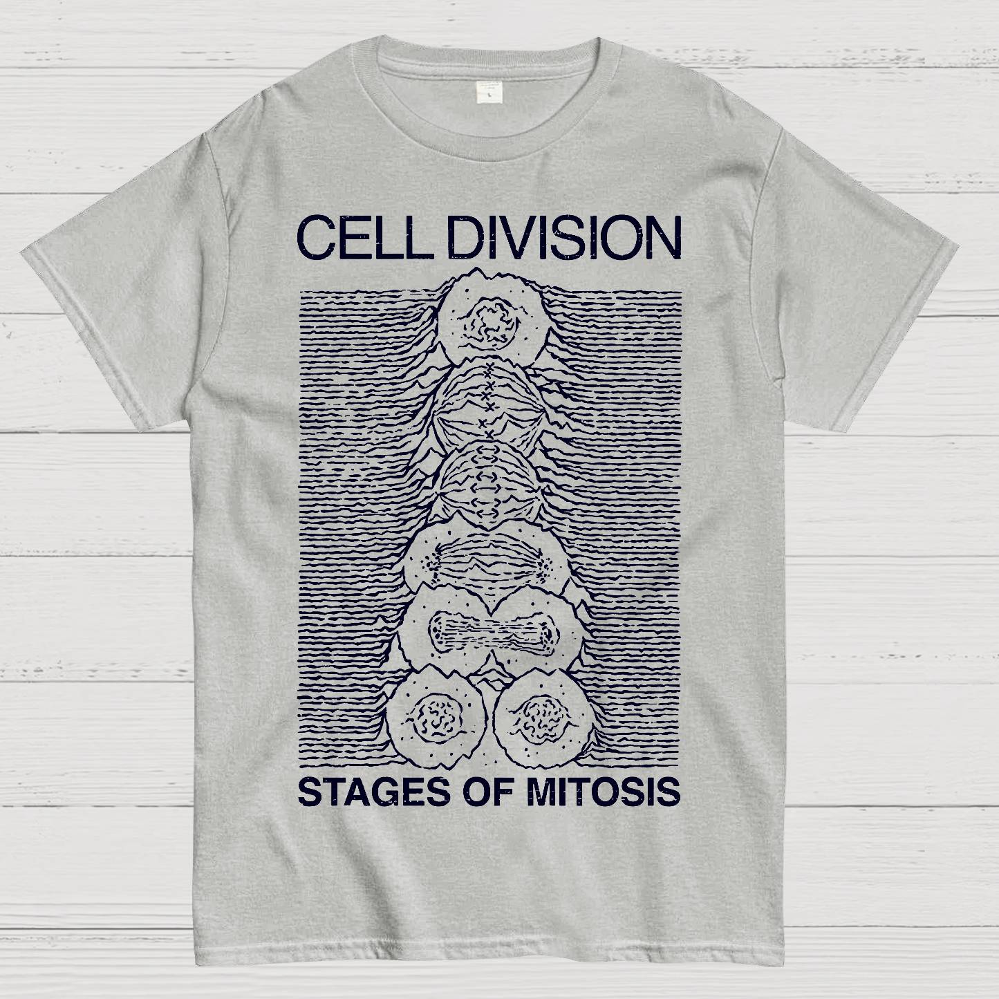 Cell Division- Stages Of Mitosis Geek T-Shirt
