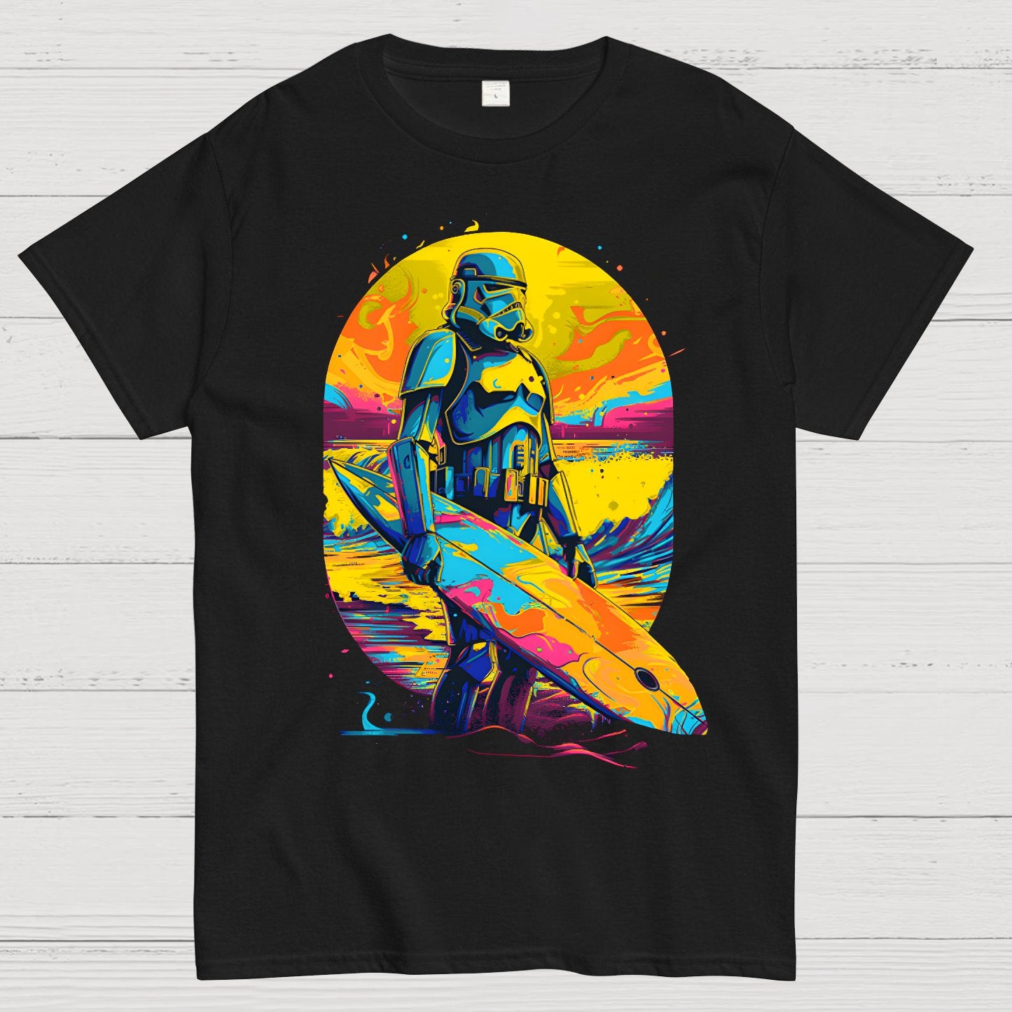 Copy Side Of The Beach Geek T-Shirt