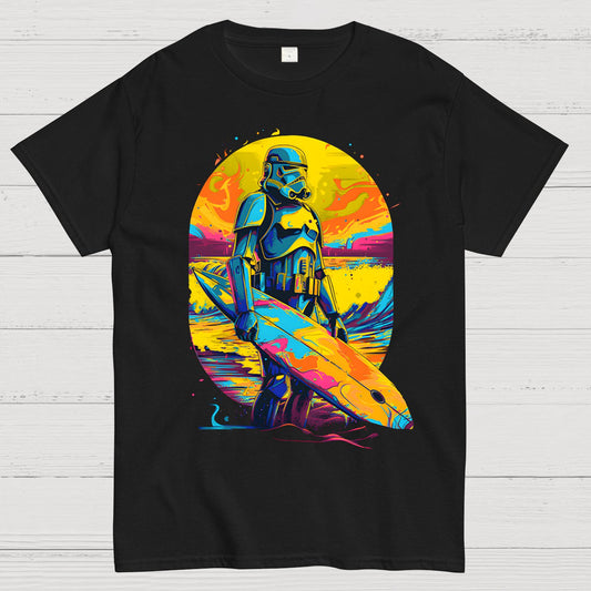 Copy Side Of The Beach Geek T-Shirt