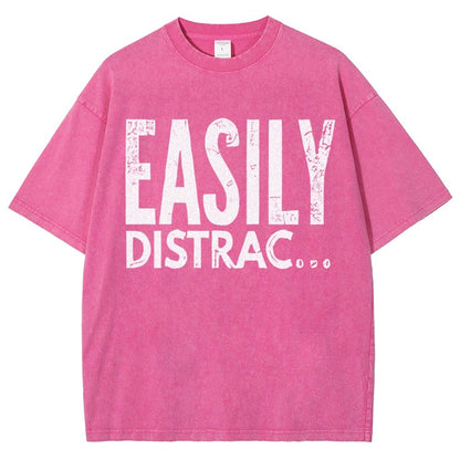 ADHD OCD Awareness Vintage Distressed T-shirt