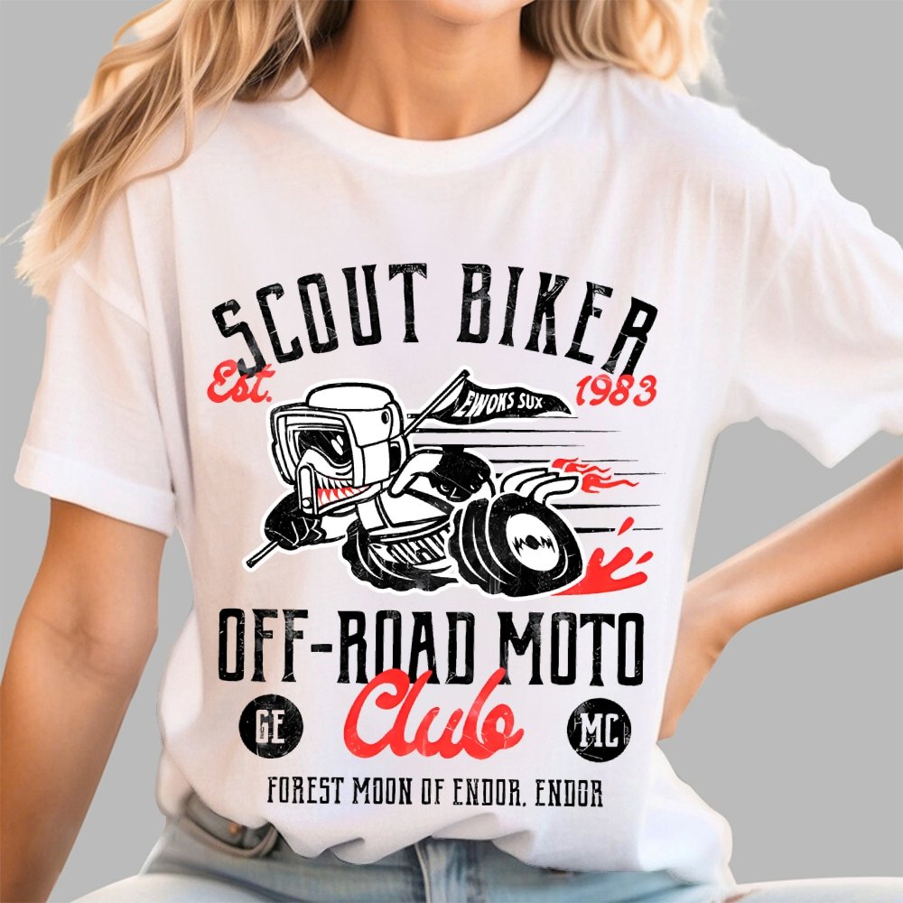 Scout Biker Club Geek T-Shirt