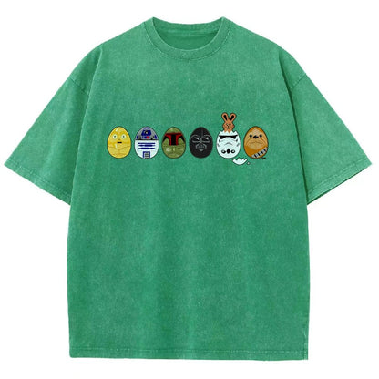Easter Egg Vintage Distressed T-shirt