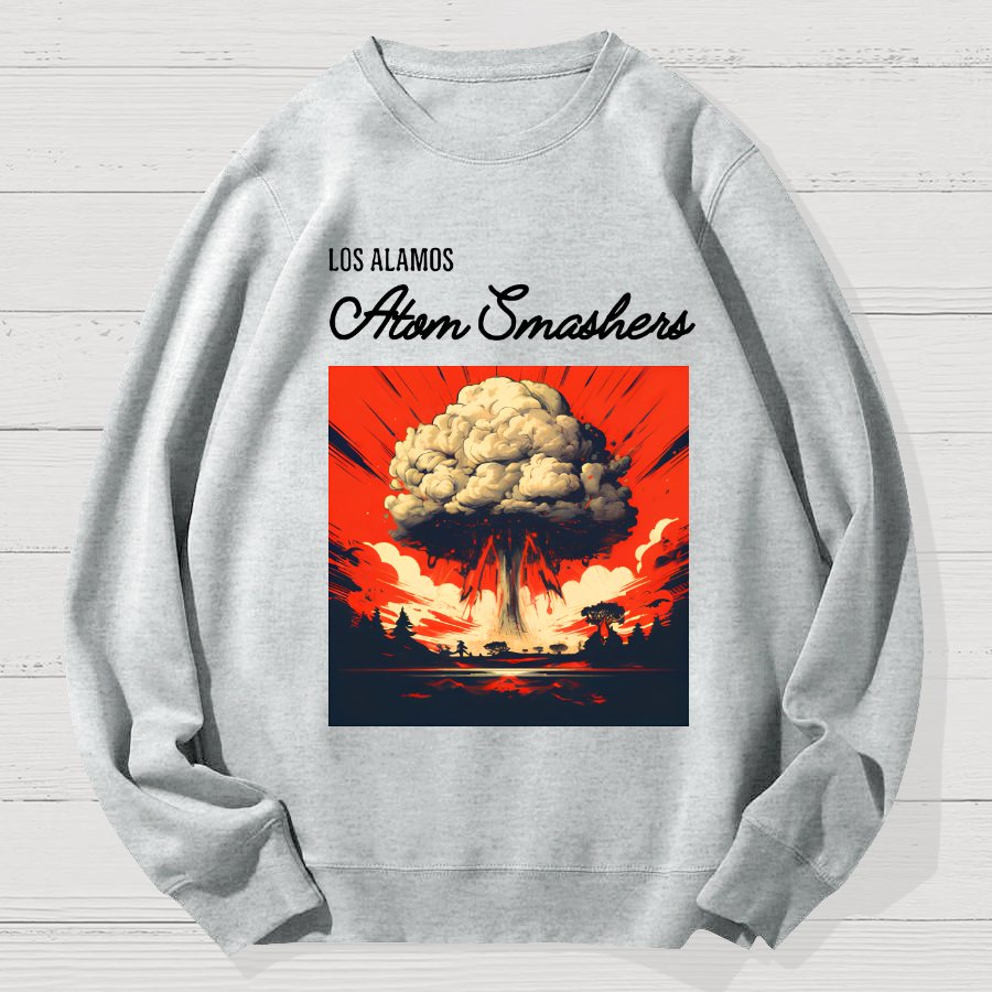 Los Alamos Atom Smashers Geek Cotton Sweatshirt