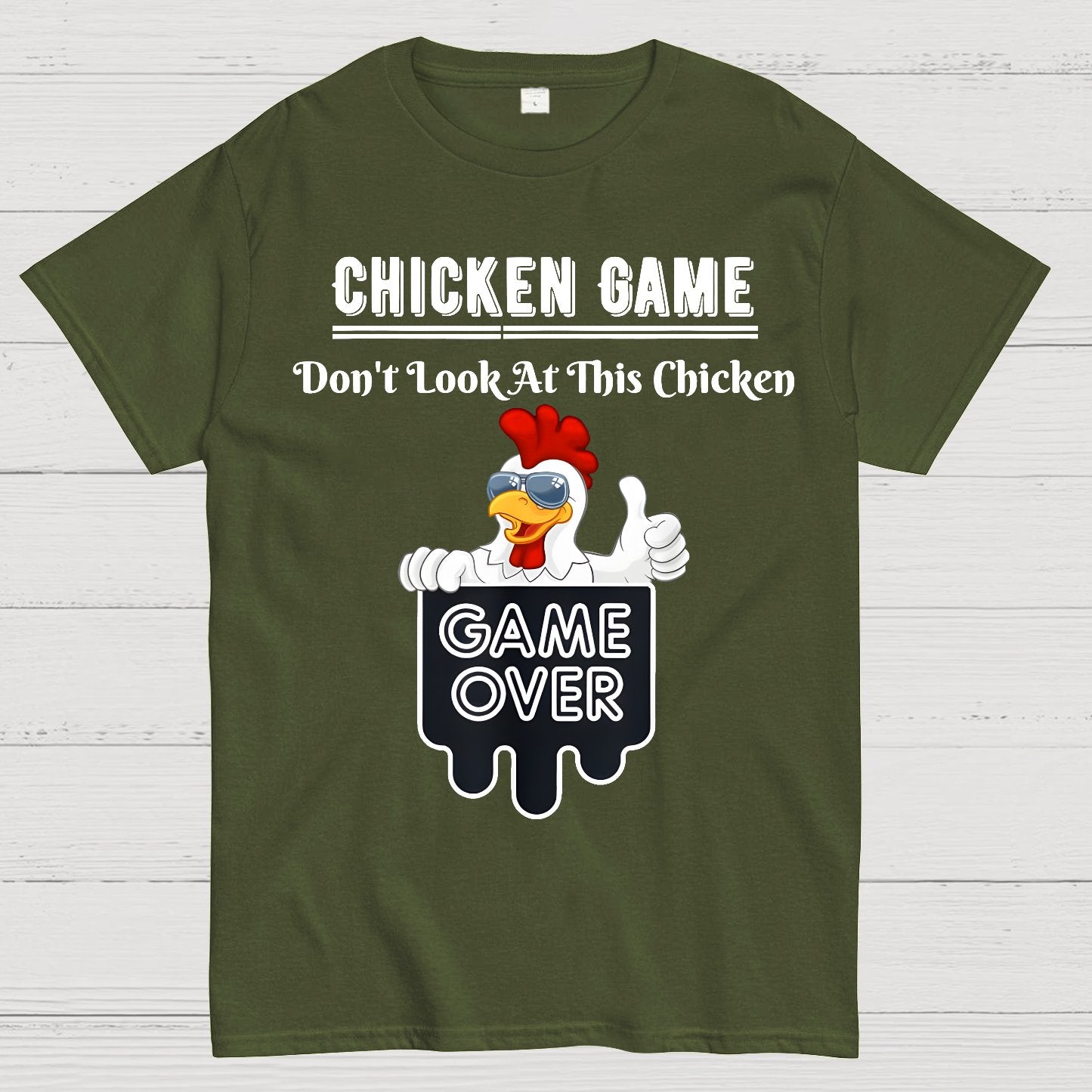 Chicken Game Geek T-Shirt