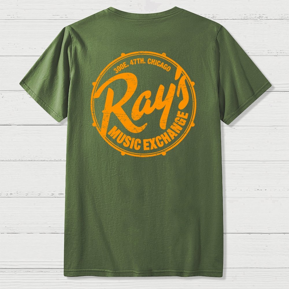 Ray’s Music Exchange Unisex Front And Back Printing Geek T-Shirt