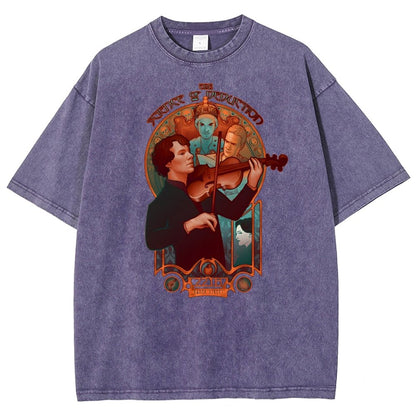The Science of Deduction Vintage Distressed T-shirt