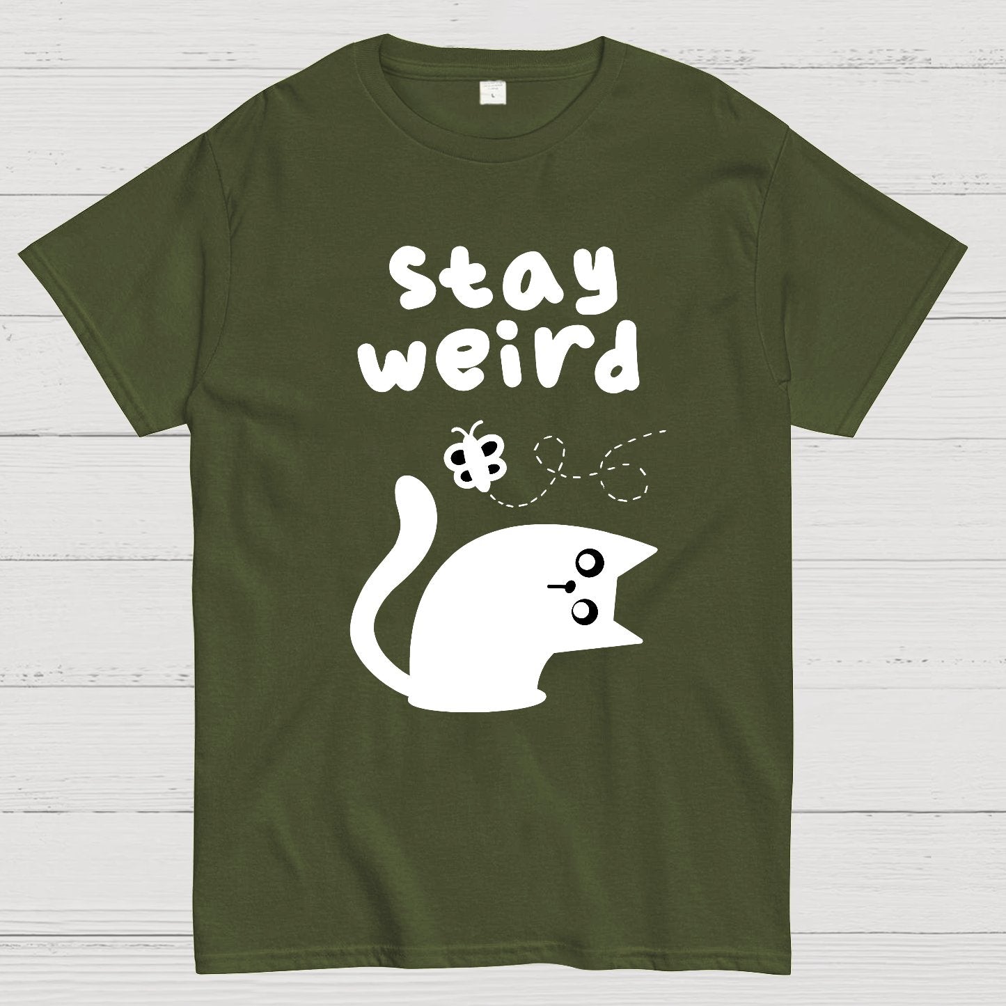 Stay Weird Forever Geek T-Shirt