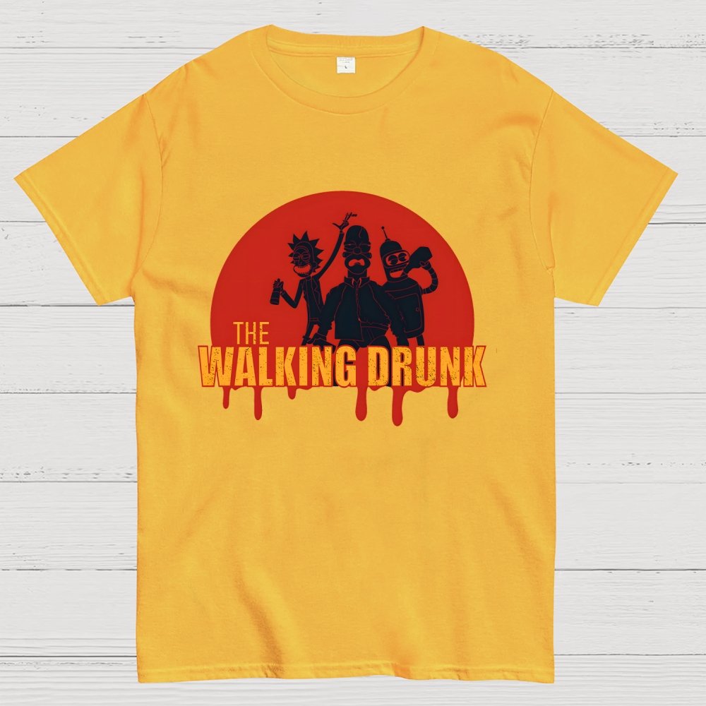 The Walking Drunk Geek T-Shirt