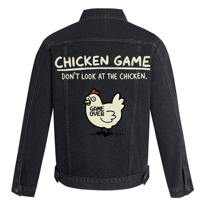 Chicken Game Denim Jacket