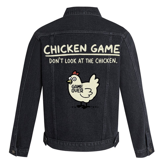 Chicken Game Denim Jacket