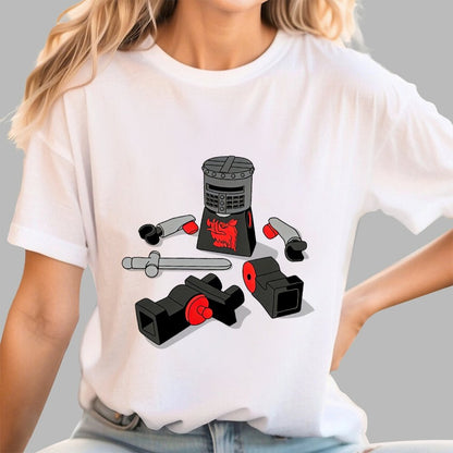 Block Knight Geek T-Shirt
