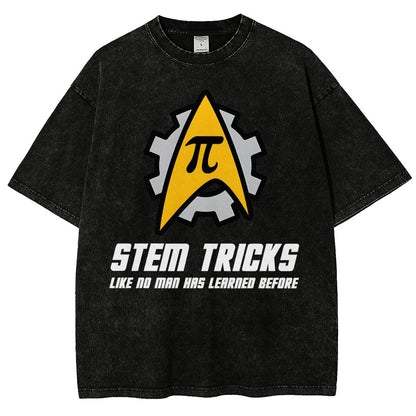 STEM Tricks Vintage Distressed T-shirt