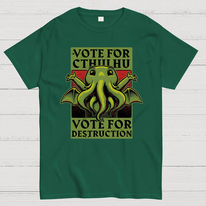 Vote For Destruction Geek T-Shirt