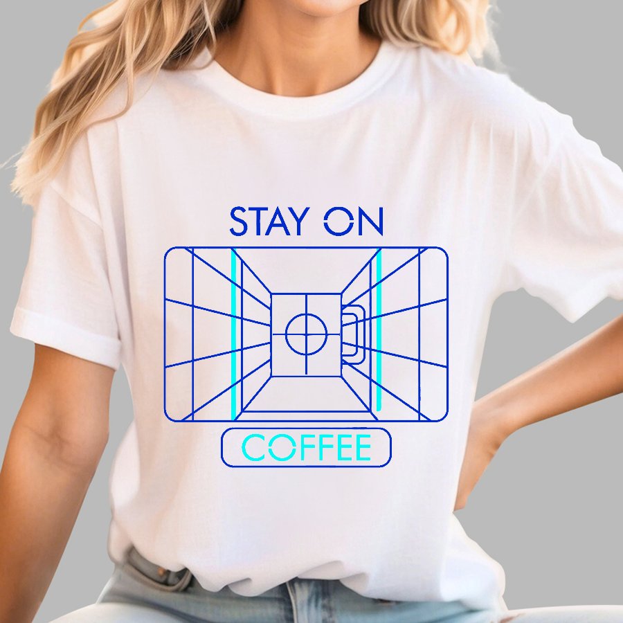 Stay On Coffee Geek T-Shirt