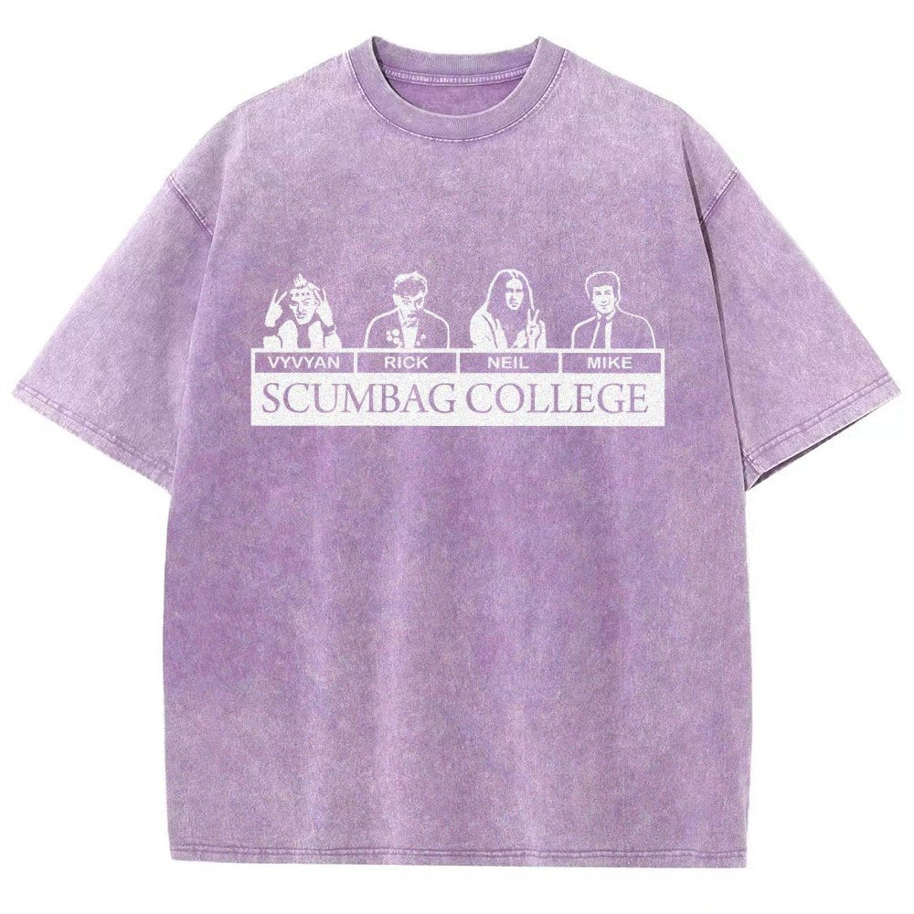 Scumbag College  Vintage Distressed T-shirt 2509000242