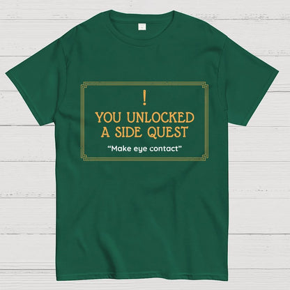 Unlocked Side Quest Geek T-Shirt