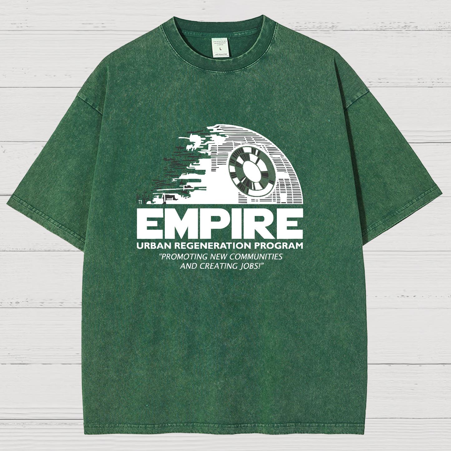 Empire Urban Regneration Vintage Distressed T-shirt