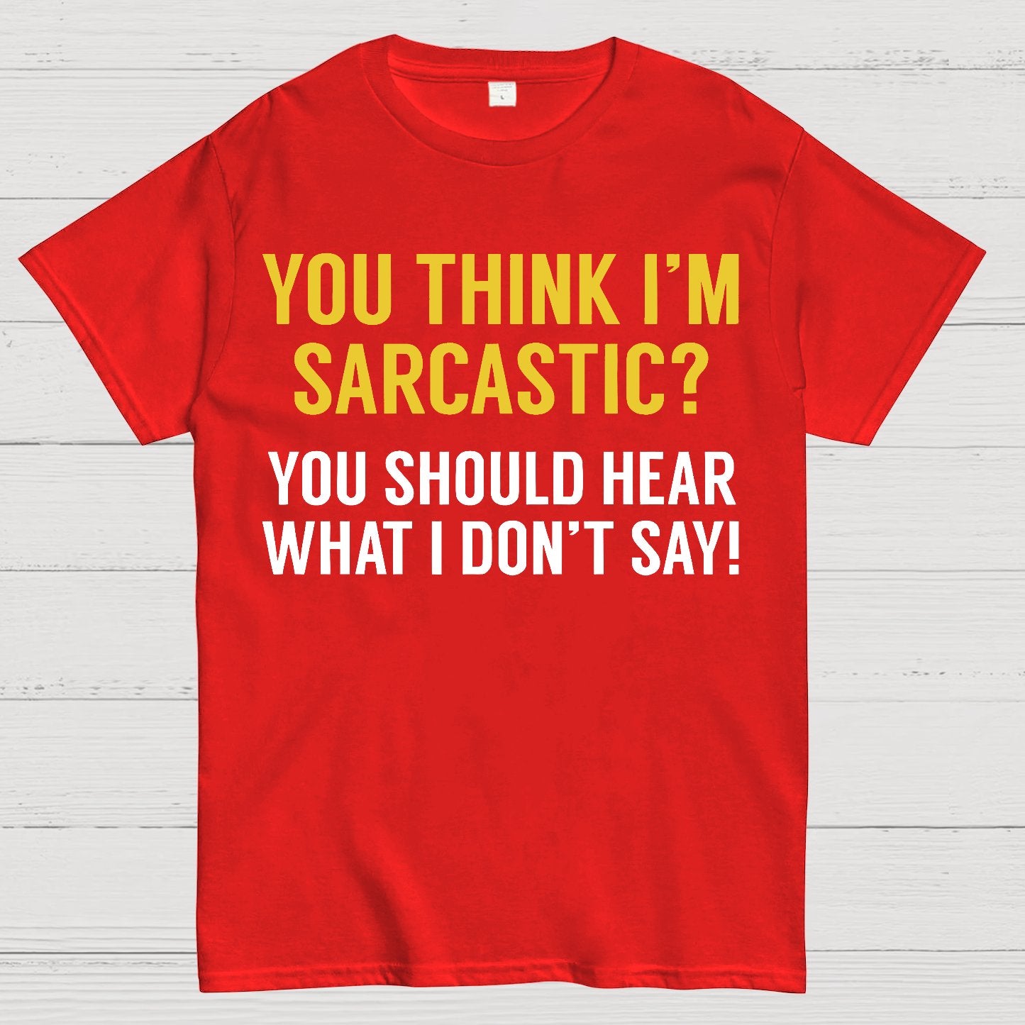 Sarcastic ？Geek T-Shirt